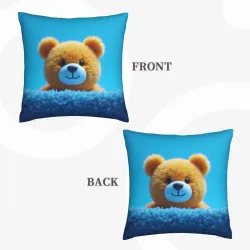 Double-Sided Plush Pillow Cover - [Pattern Name] | OKOMALL