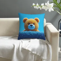 Double-Sided Plush Pillow Cover - [Pattern Name] | OKOMALL