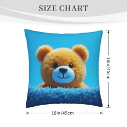 Double-Sided Plush Pillow Cover - [Pattern Name] | OKOMALL