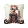 精美少女抱枕套 - 18x18 英寸 | Okomall