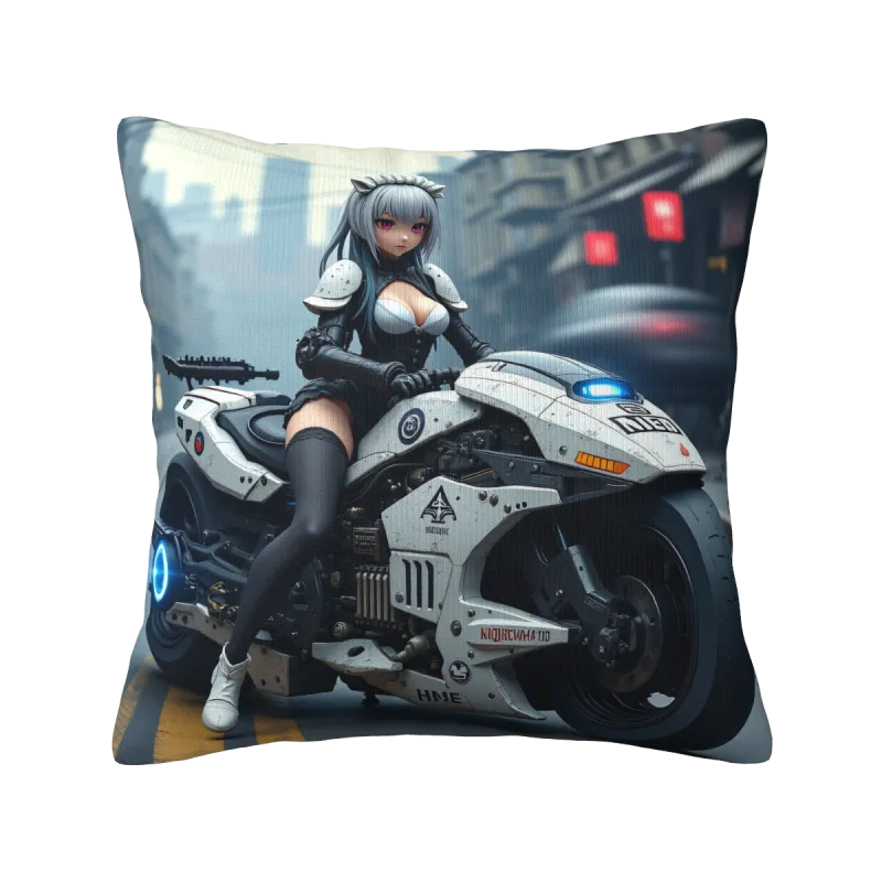 Federa di cuscino stile cyberpunk per ragazza - Okomall