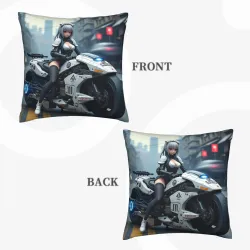 Federa di cuscino stile cyberpunk per ragazza - Okomall