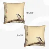 Housse de coussin en peluche à motif recto-verso - 18x18 pouces | Okomall