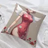 Funda de Almohada de Peluche Estilo Lolita - Estampado Completo | Okomall